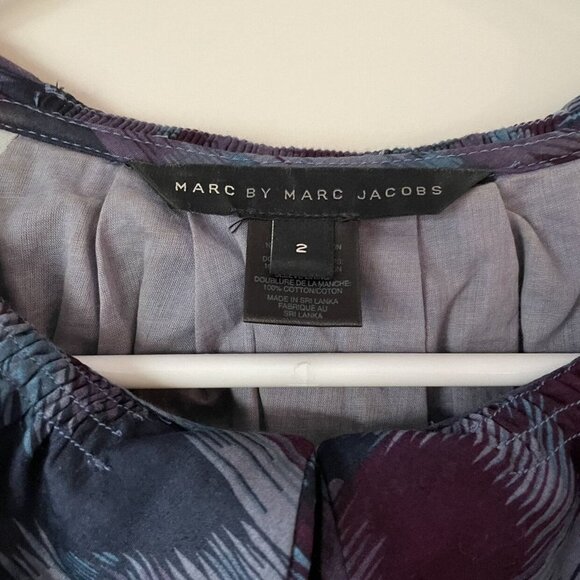 Women’s Marc By Marc Jacob’s Purple Blue Dress Size 2 - Picture 8 of 12